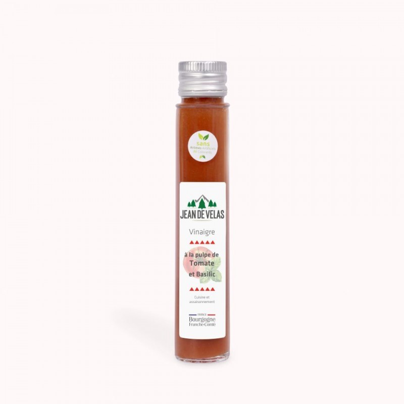 Vinaigre de Pulpe de Tomate et Basilic